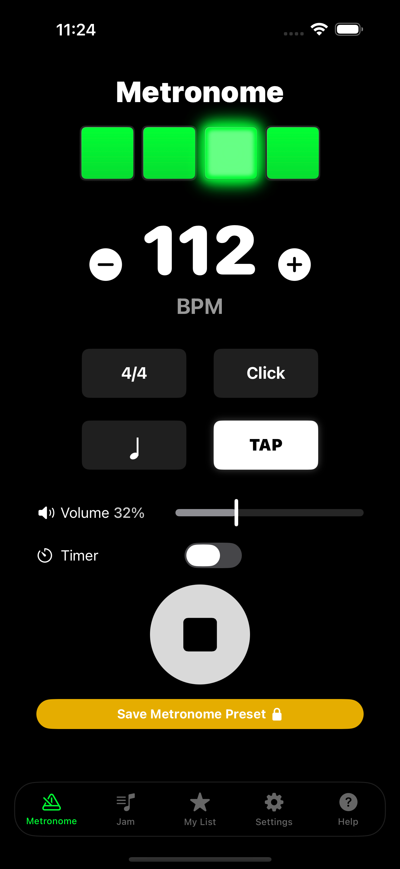 Metronome Mode