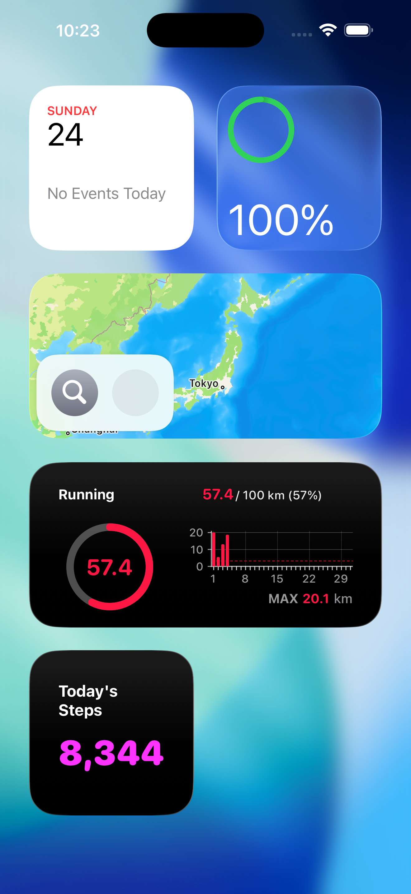 iPhone Widget